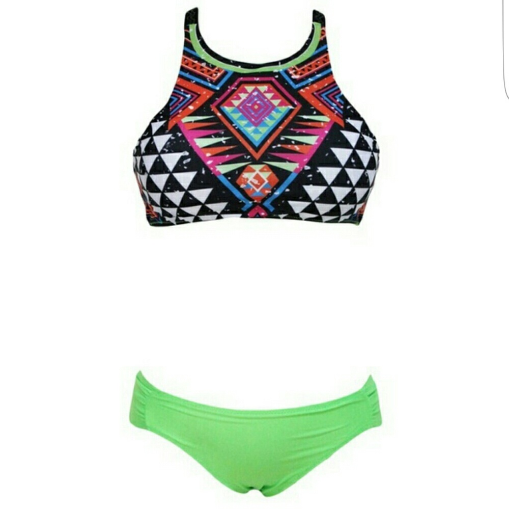 New Tribal Print Bathing suit